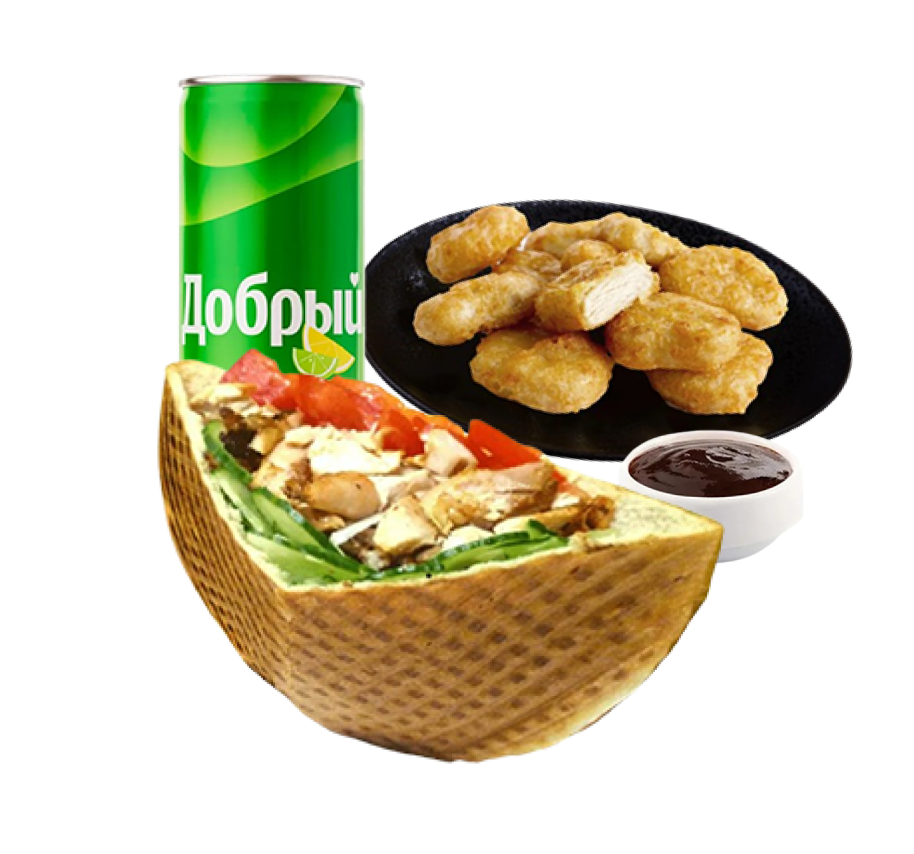 Комбо с донер