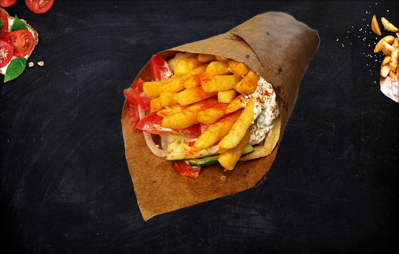 Гиро пита курица