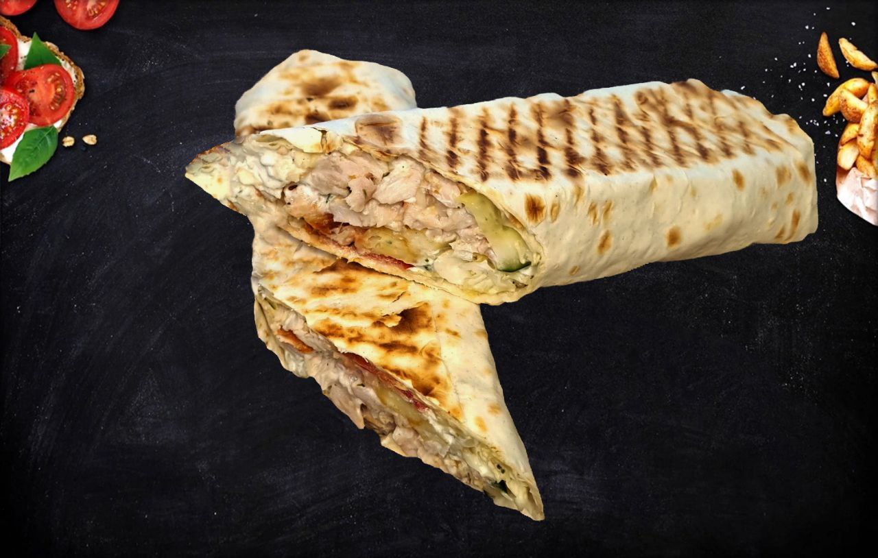 Гиро в лаваше курица